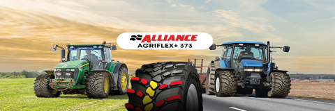 New in our range: the revolutionary Alliance Agriflex+ 373