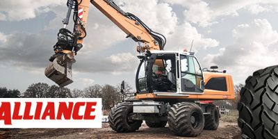 Discover the Versatility of the New Alliance 399 Tire for Mobile Excavators